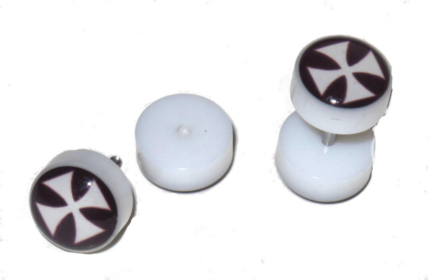 Fake plug Malteser cross