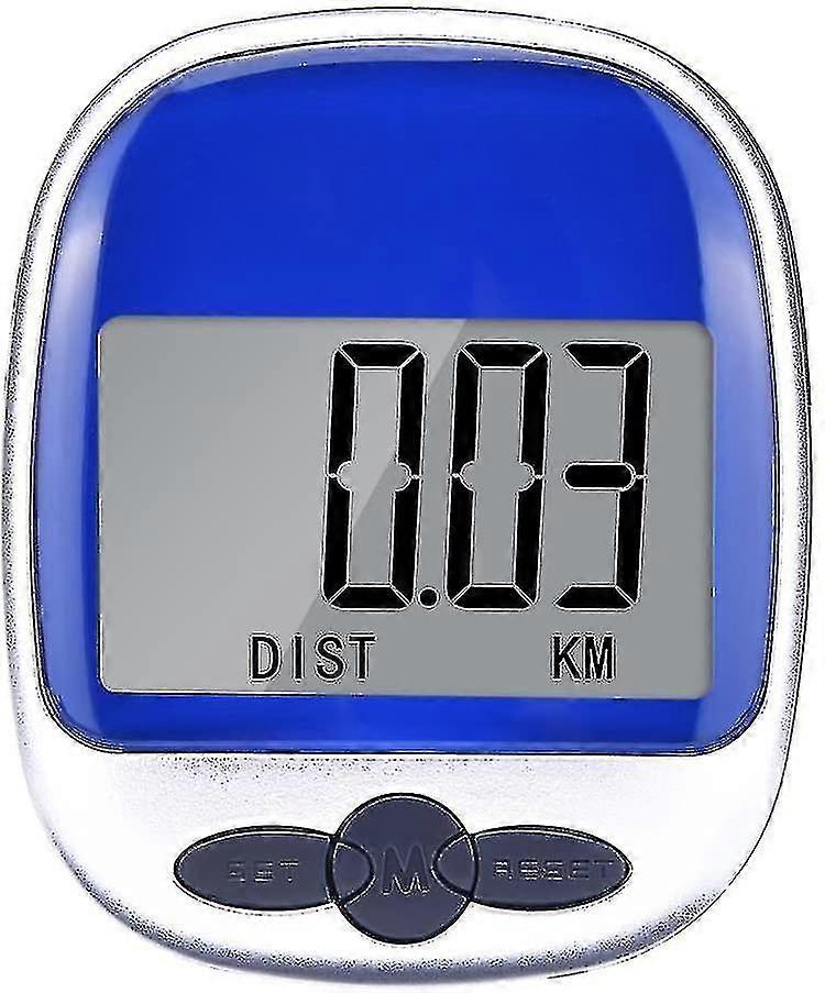 Pocket Pedometer Step Counter Walking Distance Calorie Counter With Large Lcd