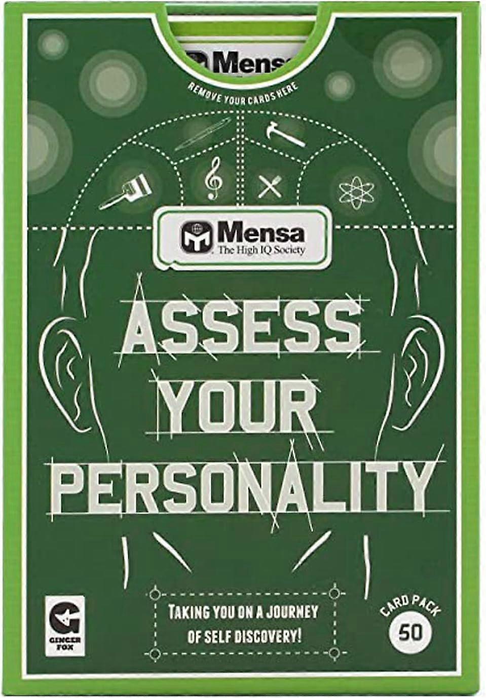 Mensa Assess Your Personality Card Game