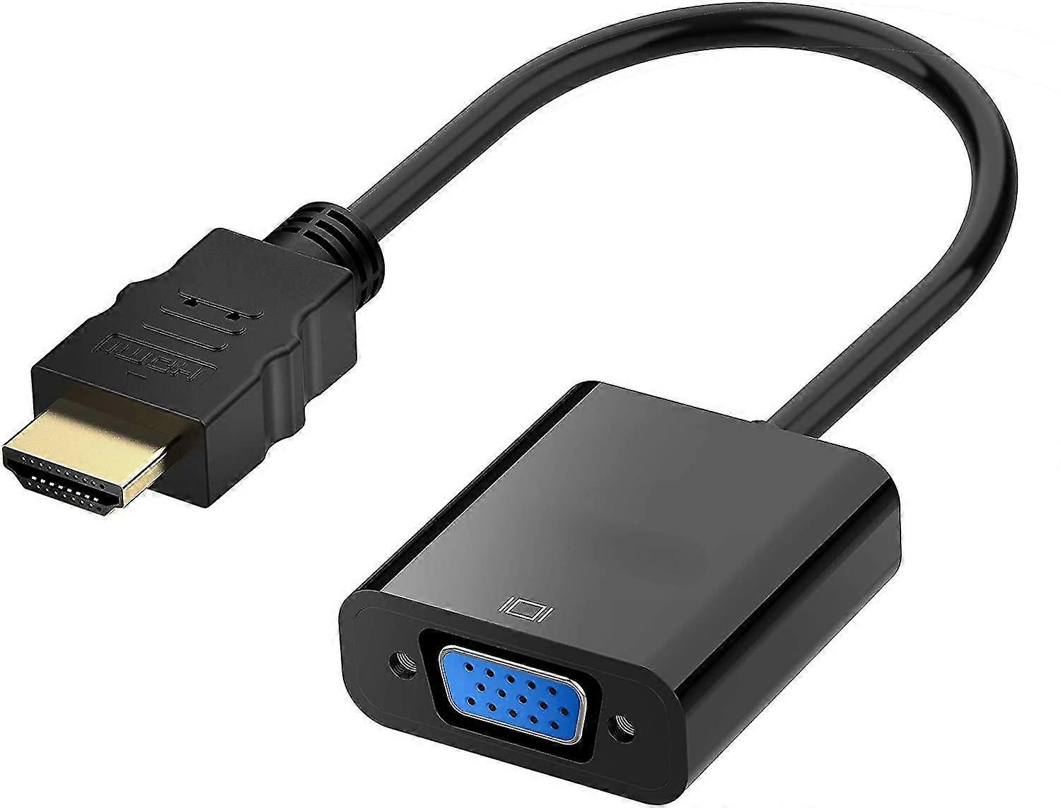 Adaptador HDMI a VGA (macho a hembra)