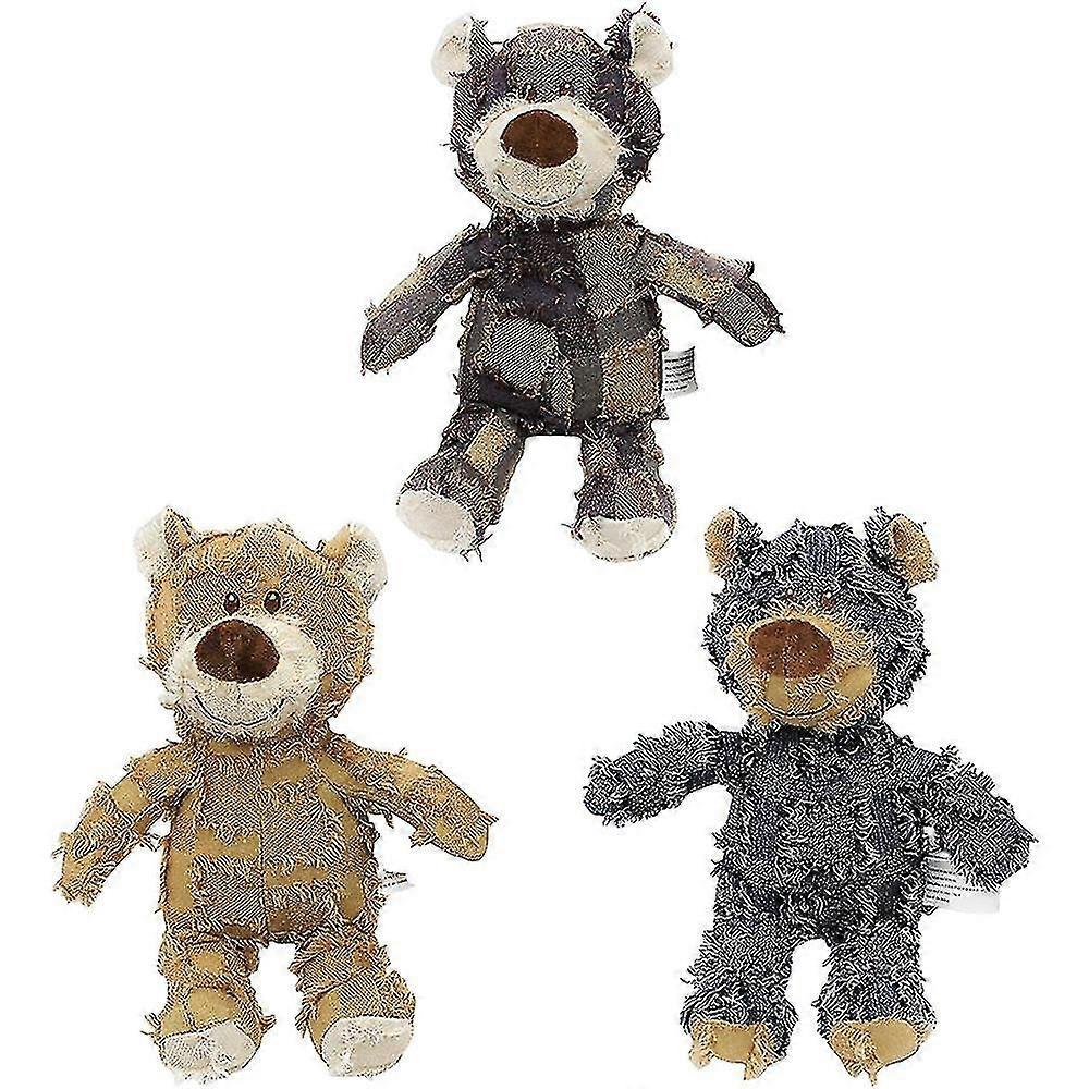 Indestructible Robust Bear,dog Toys For Aggressive Chewers