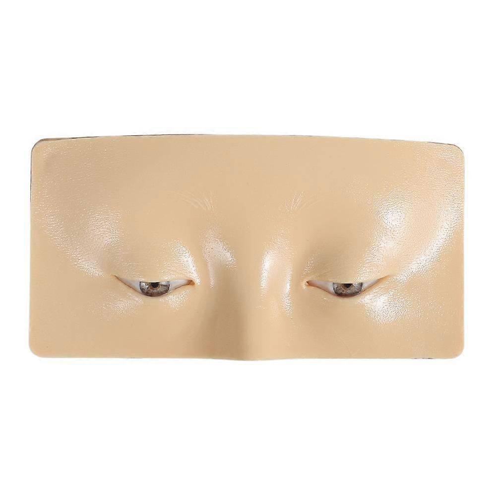 Makeup Practice Panel Novice Beauty Eye Makeup Practice Panel, Makeup School Beginner Eye Shadow Mold Silicone Practice