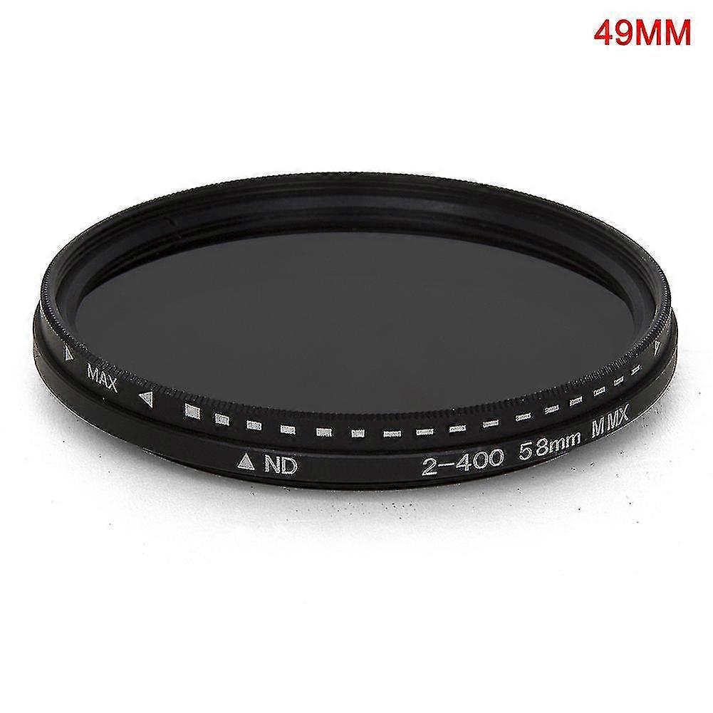 Fader Variable Nd Filter Adjustable Nd2 To Nd400 Neutral Density For Camera Lens-size49mm