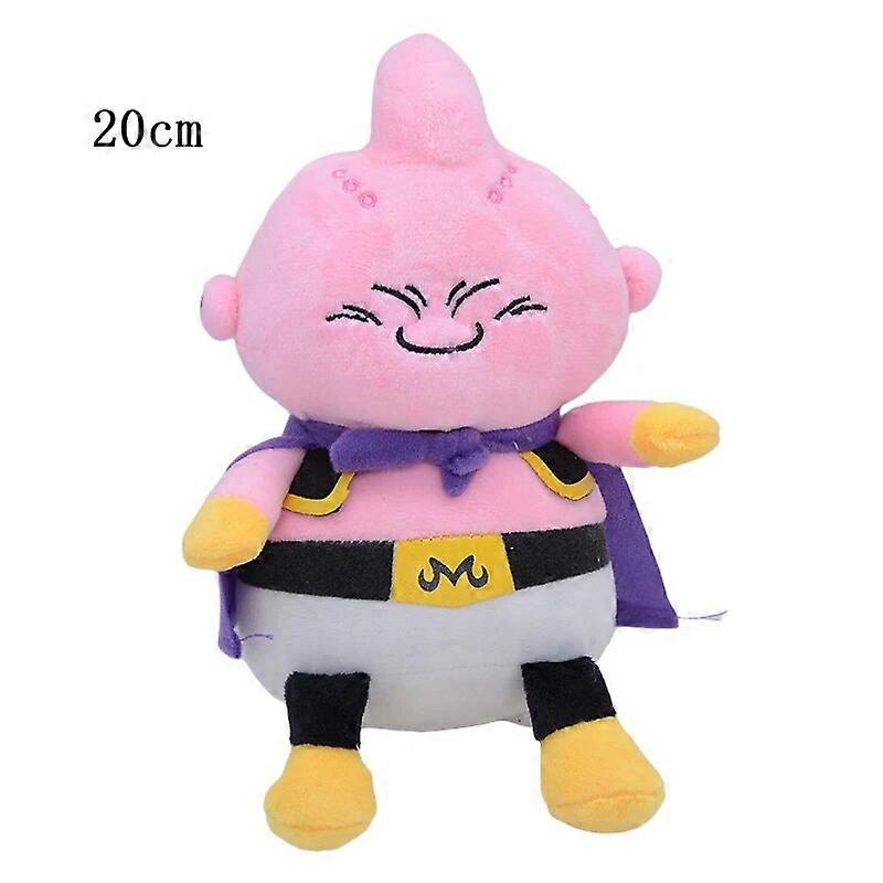 20cmドラゴンボールZぬいぐるみぬいぐるみ魔人ブウ斜めの舌アニメ漫画フィギュア人形カワイイキッズ誕生日プレゼント家の装飾