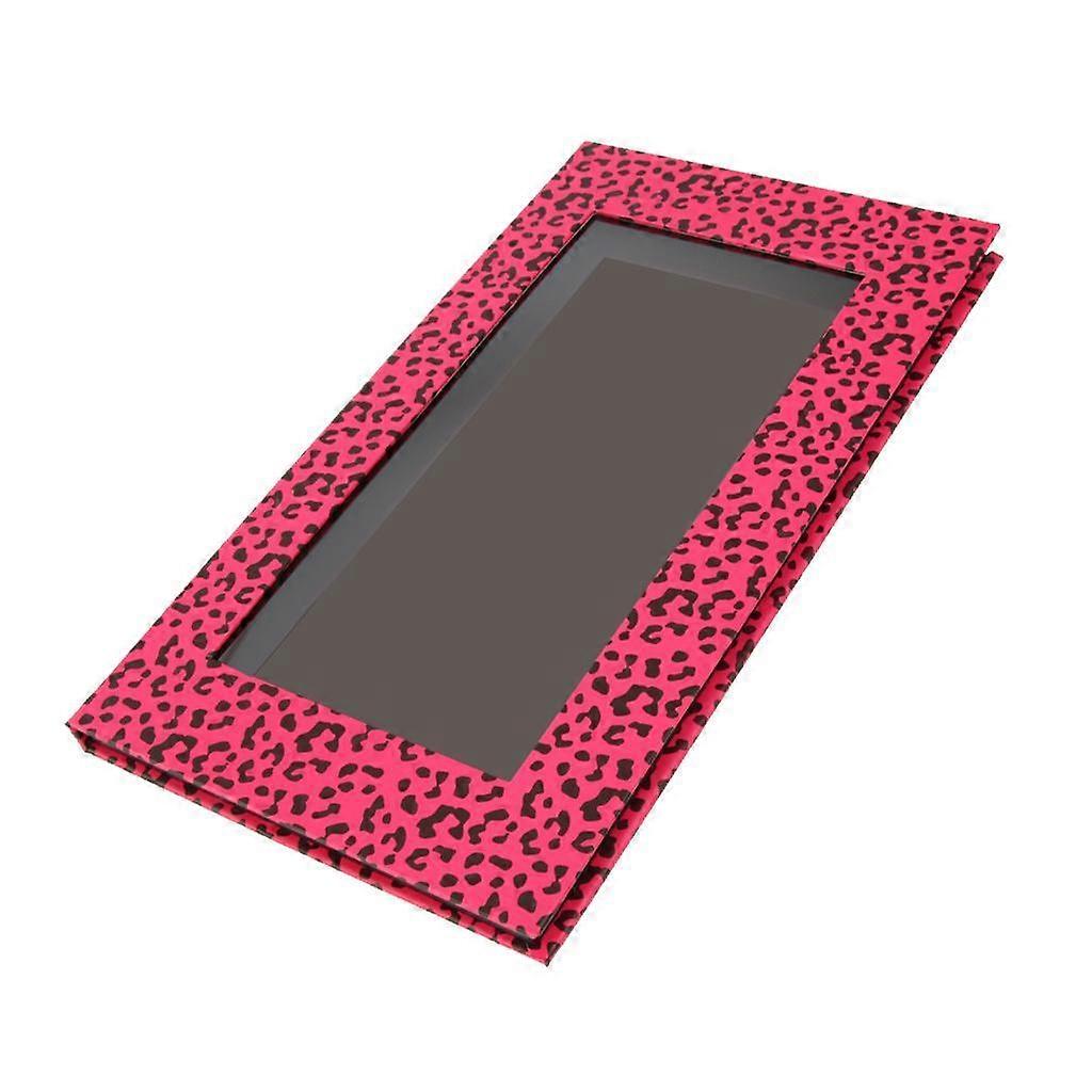 2xEmpty المغناطيسية ظلال العيون لوحة ماكياج مستحضرات التجميل DIY لوحة النمر الوردي