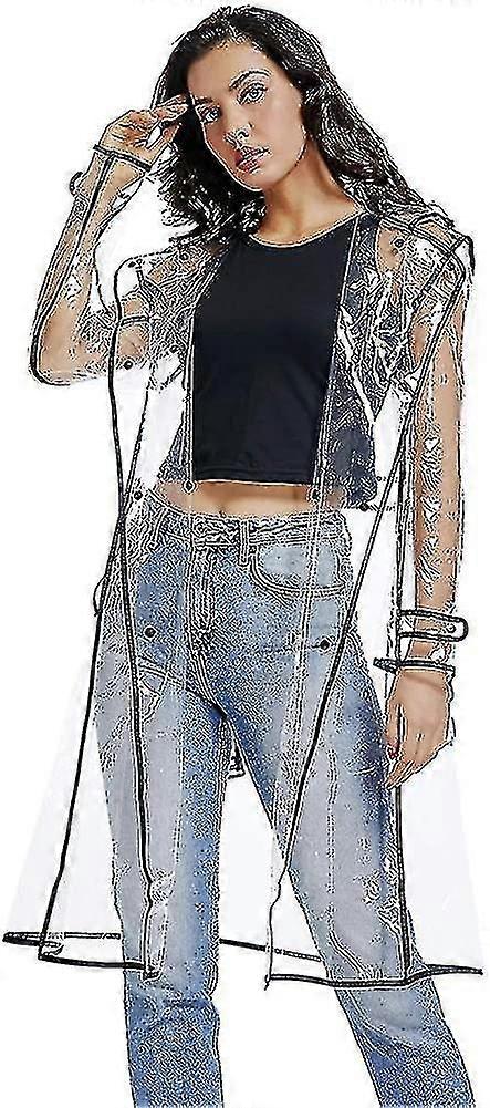 Waterproof Raincoat Lightweight Packable Raincoat Transparent Rain Ponchos