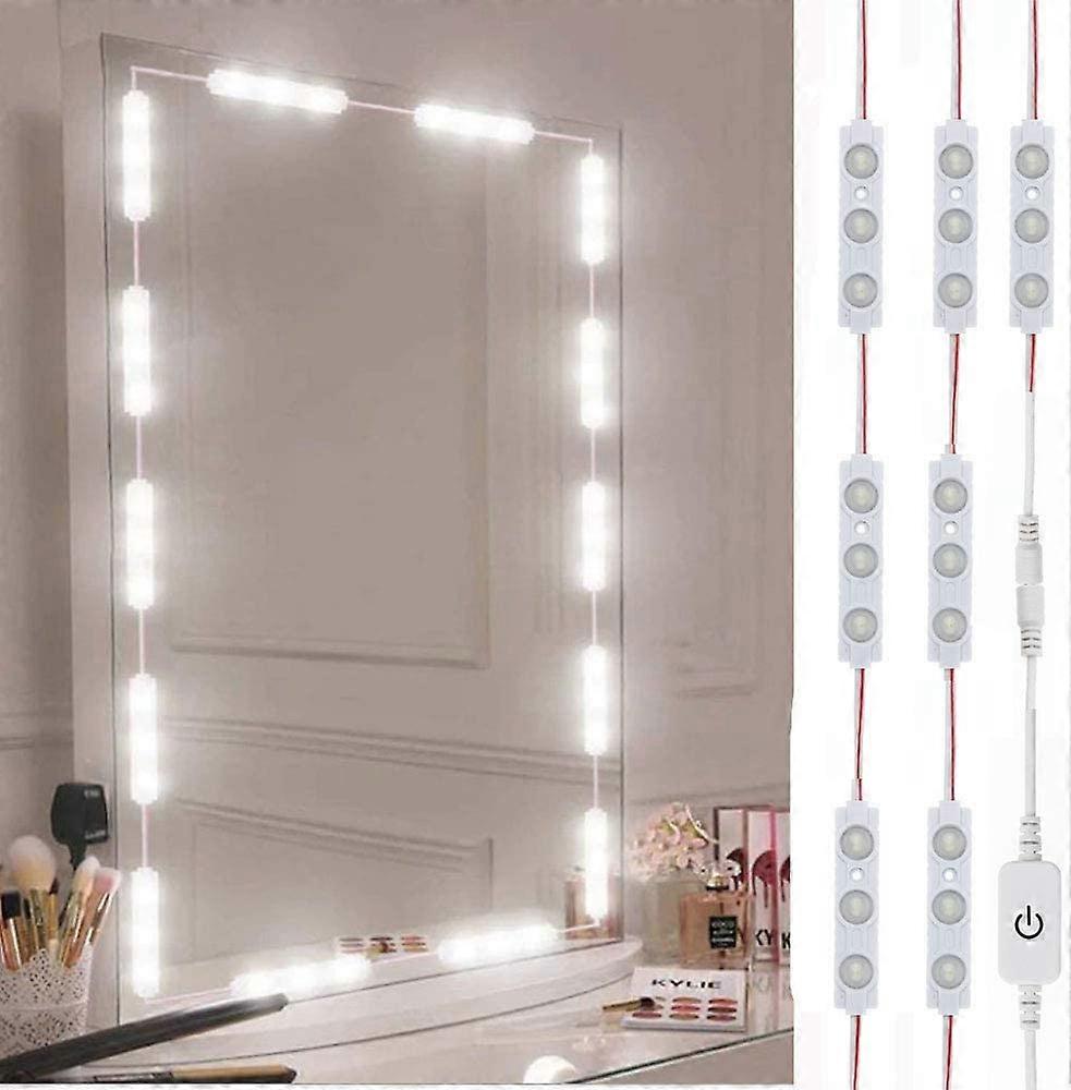 LED Vanity Mirror Lights - Hollywood Style Make Up Light