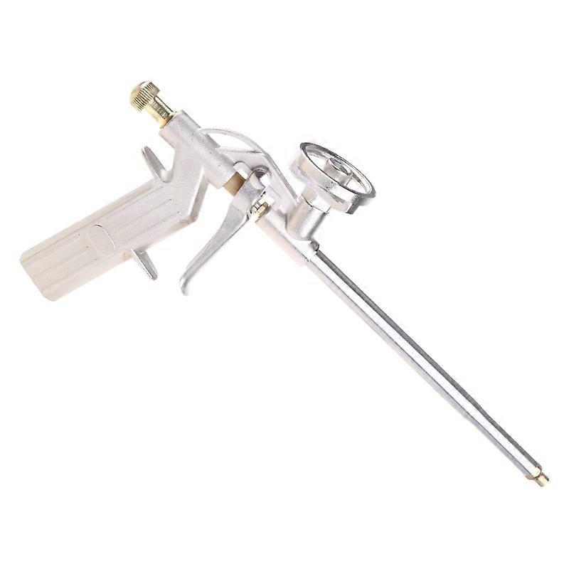 Foam Expanding Spray Gun Bubble Sealant Dispensing PU Insulating Applicator Tool Aluminum Alloy LX0D