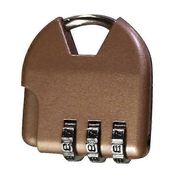 Digital Padlock, 1 Piece, Brass