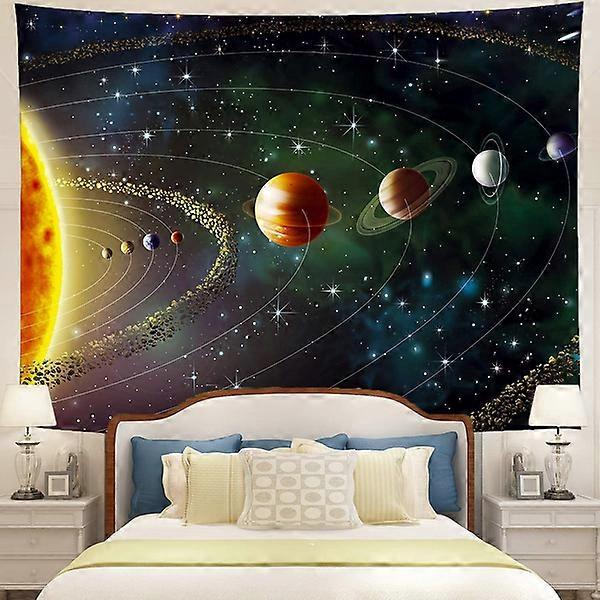 Tapestry Planets Outer Space Galaxy Universe Printed Large Tapestries