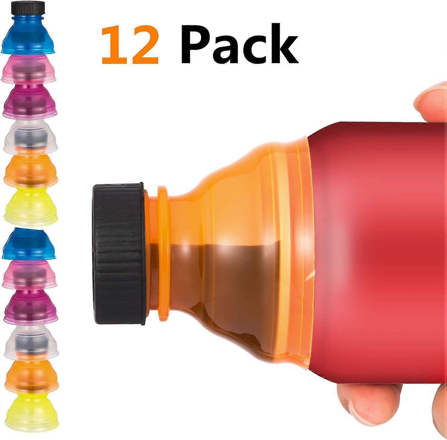 12Pcs Reusable Canning Lids, Soda Drink Bottle Cap Covers
