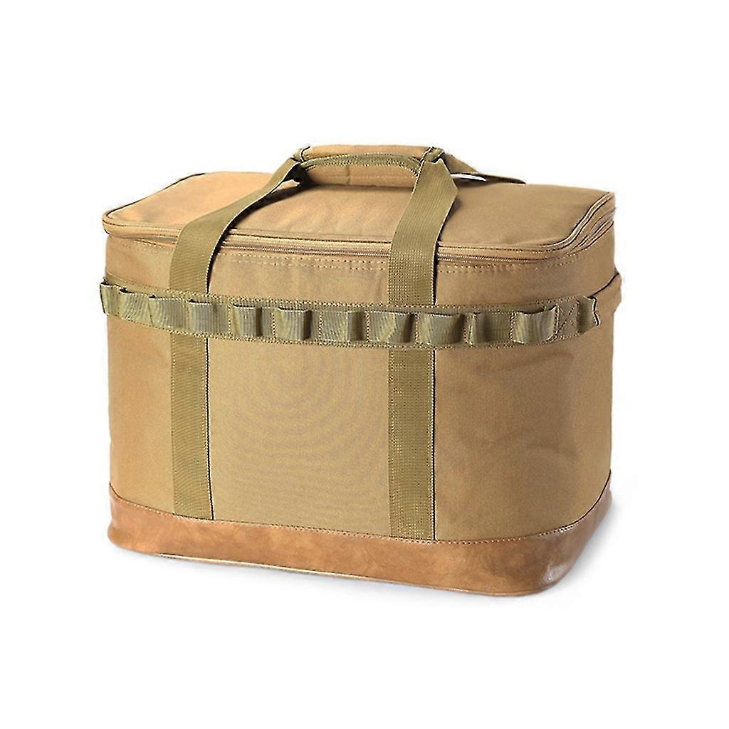 Outdoor Camping Cookware Storage Bag Camping Kitchen Barbecue Tableware Tools