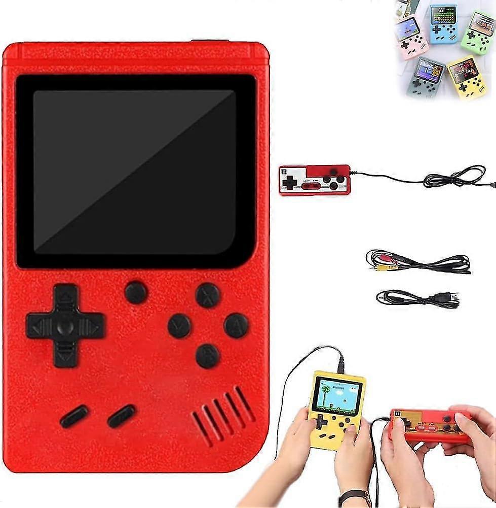 Retro Video Game Console Handheld, 400 Games In 1 Device,over 400 Nostalgic Games, Support 2 Players Play On Tv
