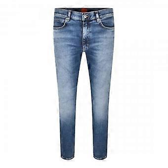 Men's Hugo Boss Hugo 734 Washed Blue Extra Slim Fit Jeans 426 50522138