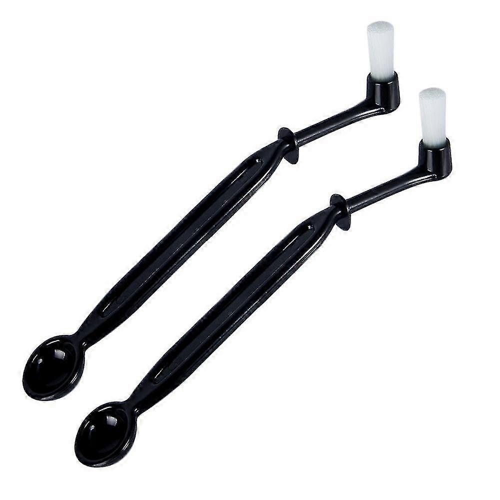 coffee Machine Brush Nylon Espresso Machine Brush With Spoon (2 Pack) PXCL