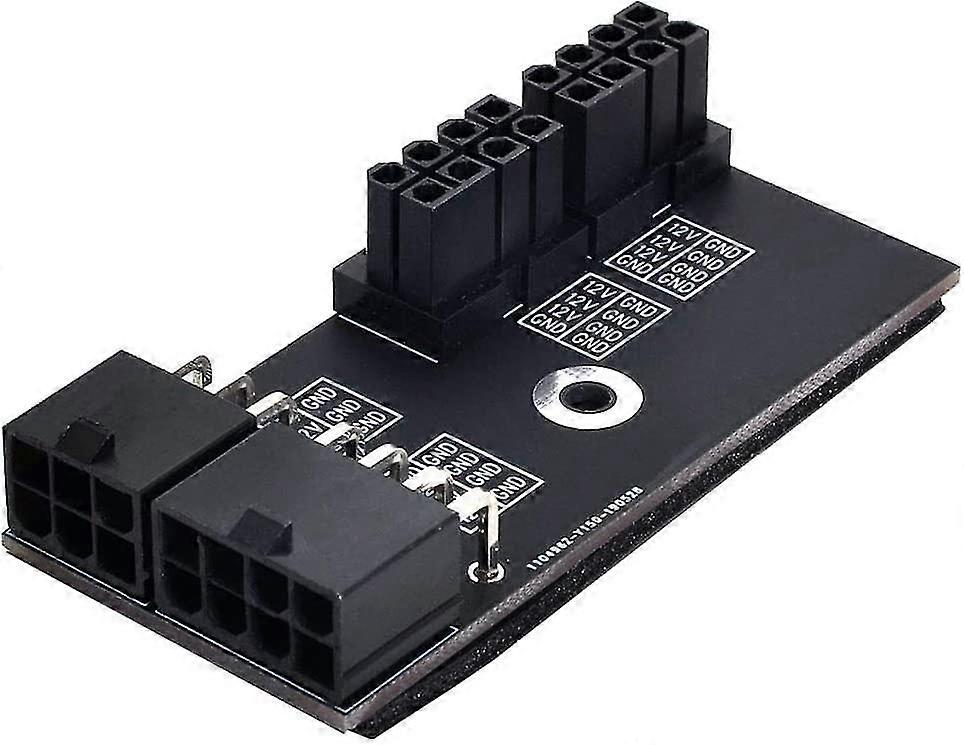 Graphical steering connector 8+8 power adapter board