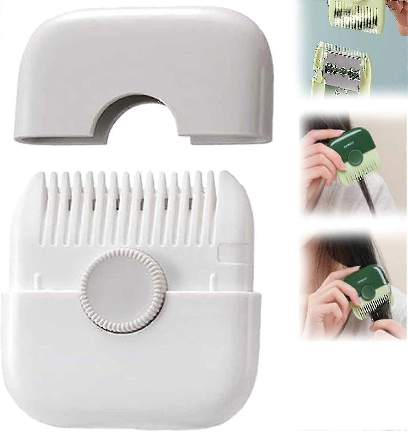 2 In 1 hiustrimmeri, hiusten leikkaus ja järjestely 2 in 1 otsatukkatrimmeri, hiustenleikkurikampa monitoimiset hiustenleikkaustyökalut