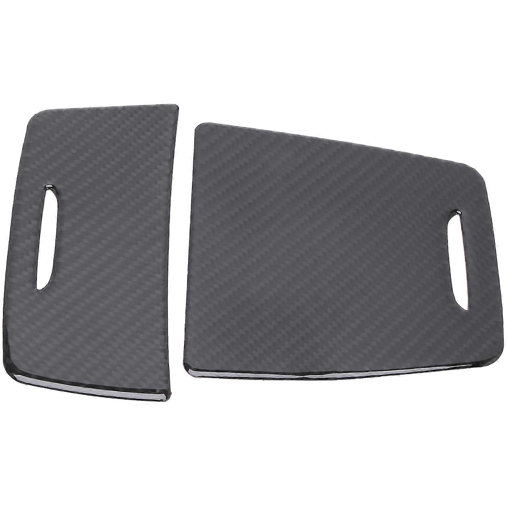 Carbon Abs Storage Box Panel Ashtray Cover Car Stickers For Cla Gla A W117 W176 A180 2014-2017