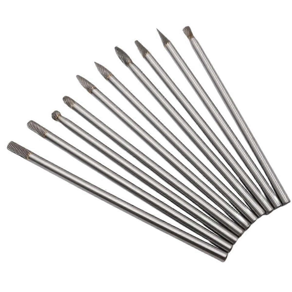 Carbide Rotary File Extension Handle 6X6X150mm Tungsten Steel Grinding Head Metal Jade Wood Grindin