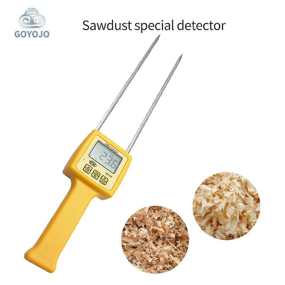 HS125 Wood Chip Moisture Meter For content of various bamboo And wood fibers In Paper making Smelting Furniture Industries