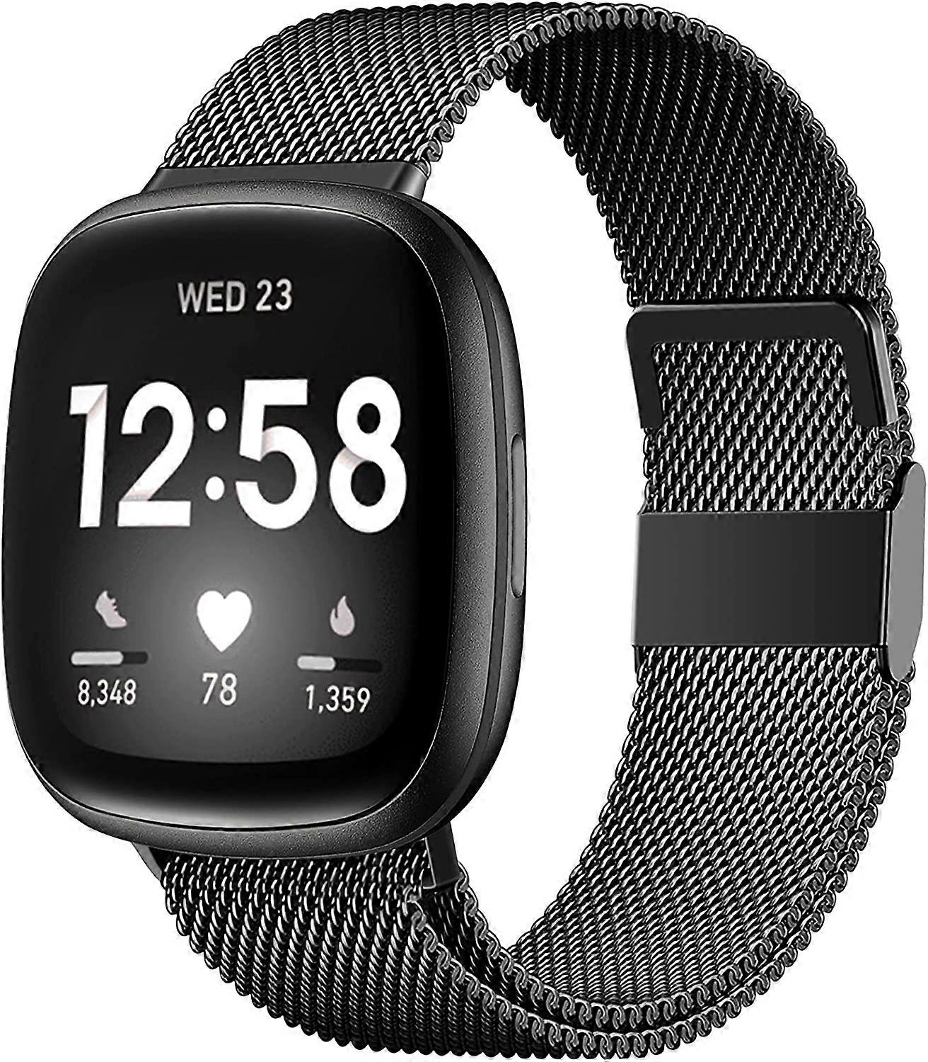 ZRUXE Magnetic Bands Compatible with Fitbit Versa 3 and Sense Smartwatch- Multi Color