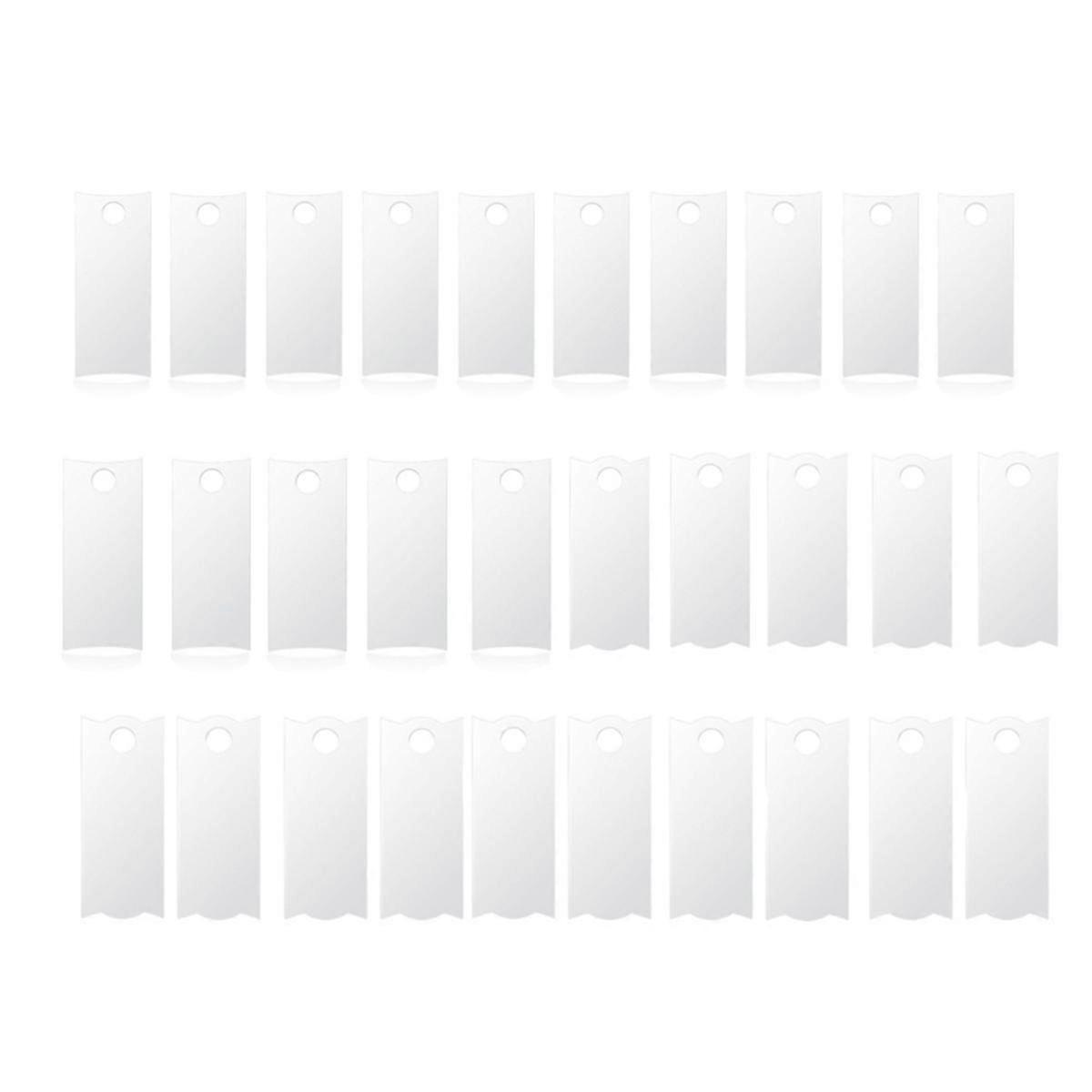 30PCS Sublimation Acrylic Name Plates Holder for for 40 OZ Style B