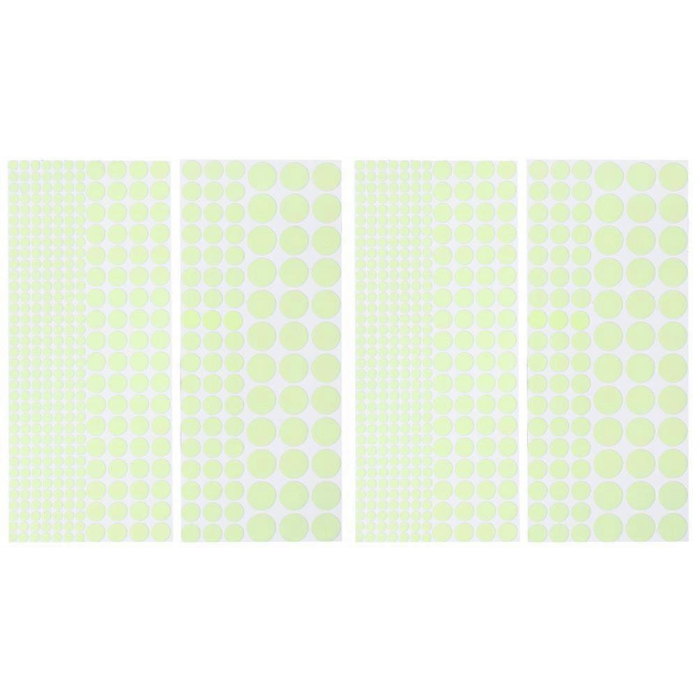 2 Sets Of Removable Wall Sticker Luminous Dot Shape Wall Decal Home Decor