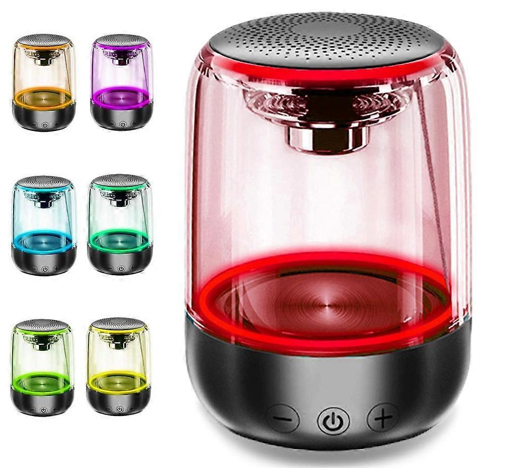 Bluetooth Portable Speaker, True Wireless Stereo Speakers, Crystal Clear Stereo Sound, Rich Bass, 100 Ft Wireless Range