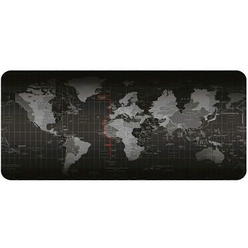LARGE NON-SLIP DESK MAT PAD KEYBOARD MOUSE 70 x 40cm MARBLE WORLD MAP GAL DWJ