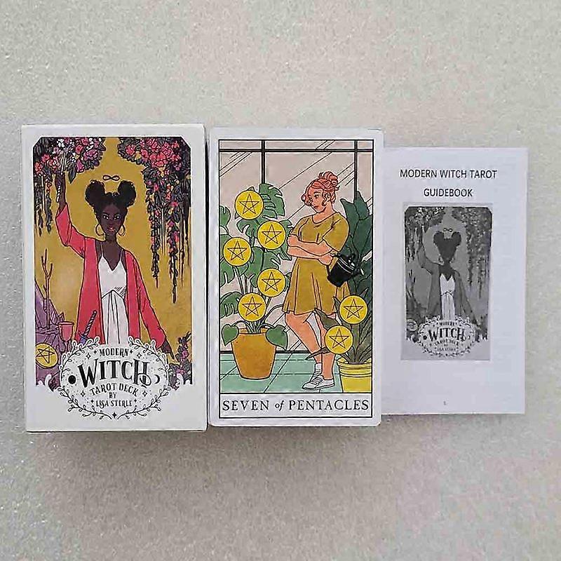 12x7 cm Modern Witch Tarot Card Game Paper Manual