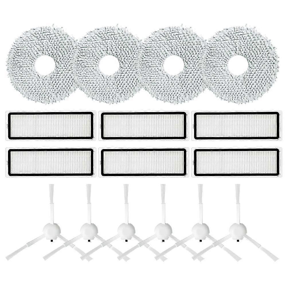 3-in-1 Hepa Filter Mop Cloth Rag Kit Replacement Washable Rag