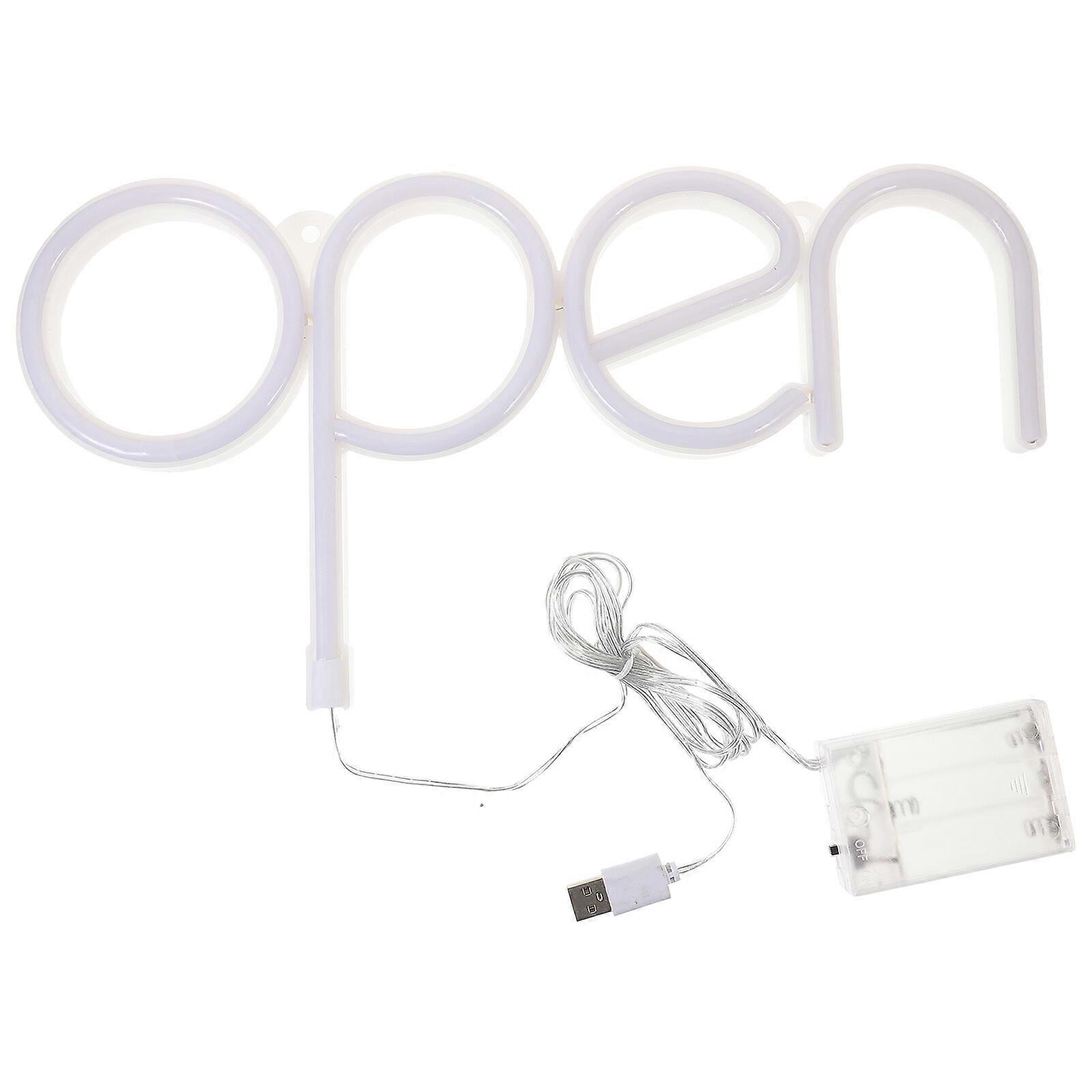 LED Open Sign Neon Open Sign for Restaurant Salon Bar Festival Party Layout Neon Light