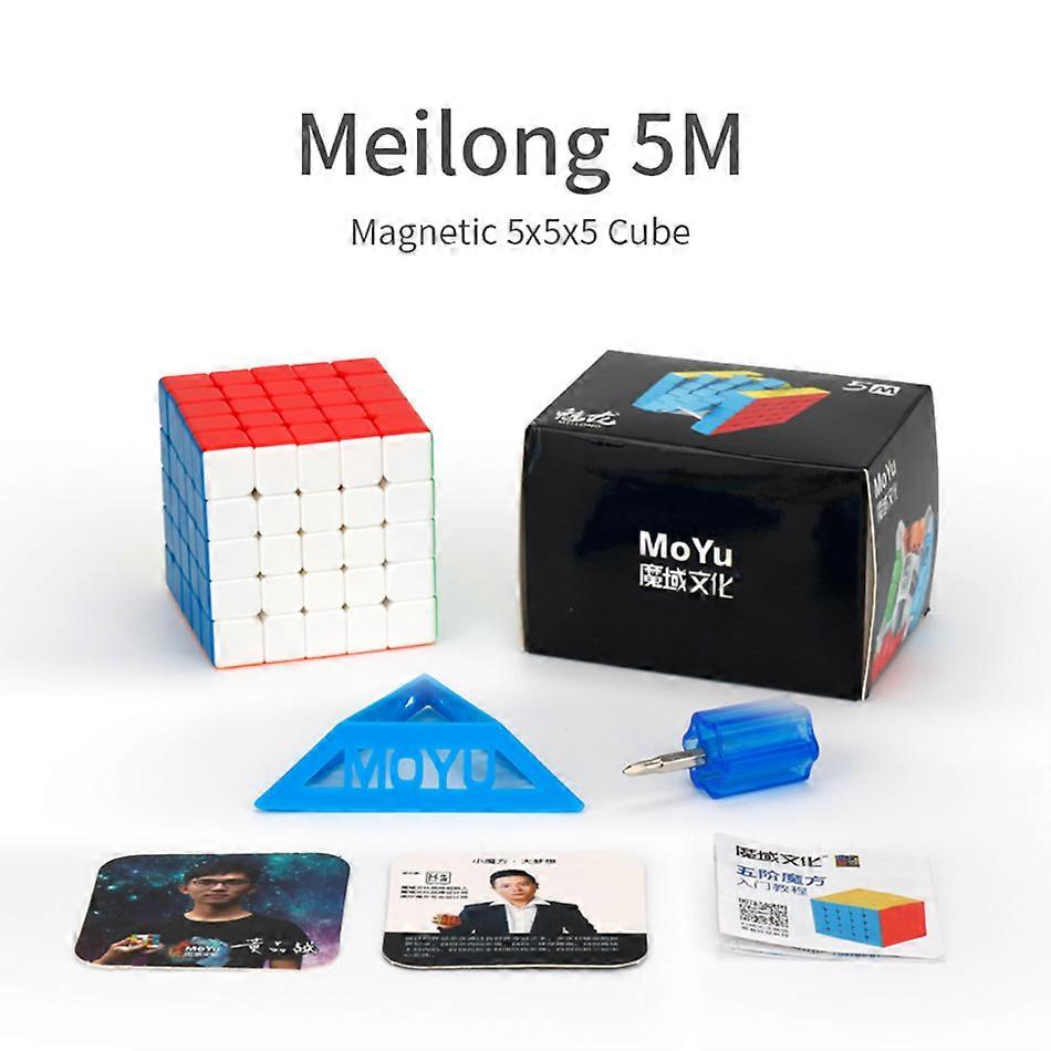 MoYu Meilong M Magnetic Version 2x2 3x3 4x4 5x5 Magic Cube Toy Magnetic Cubing Classroom M Speed Puzzle Toys Educational Toy