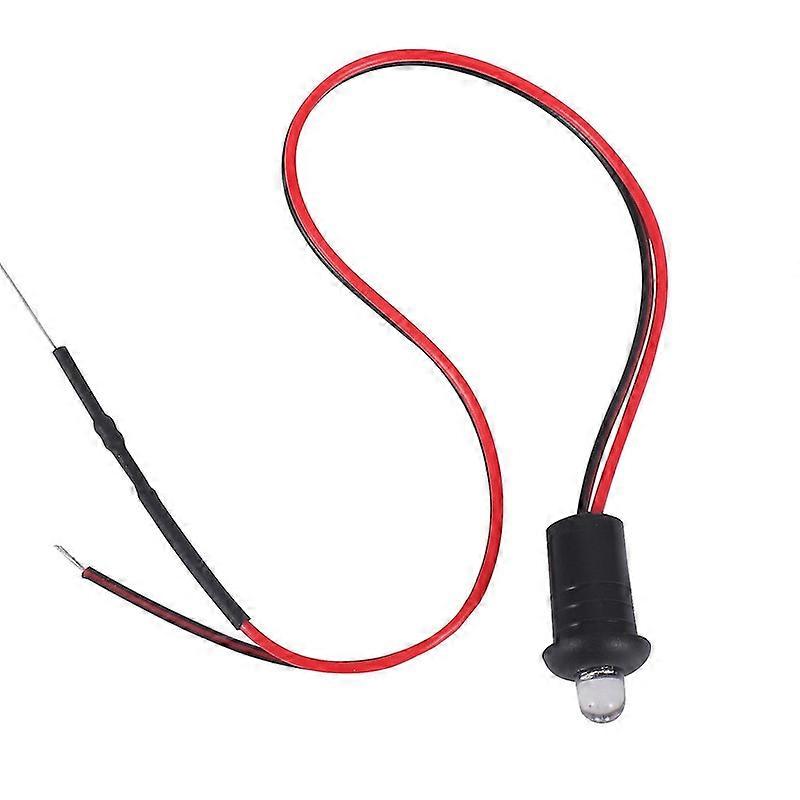 12V وامض سيارة دمية إنذار داش جبل أدى ضوء (أحمر) يالو