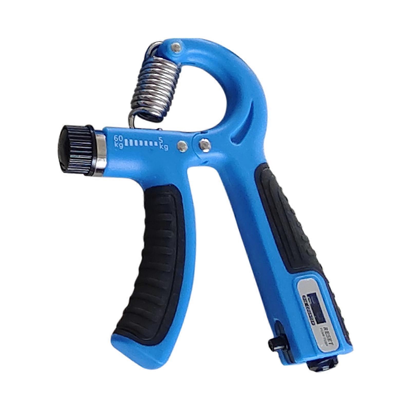 Adjustable Hand Grip Strengthener with Counting Function, 5-60KG, for Hand Training and Rehabilitation