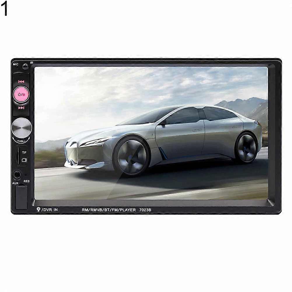 7023B 7 Inch 2 Din Car Radio Bluetooth-compatible Audio Video MP5 Player with Rear Camera