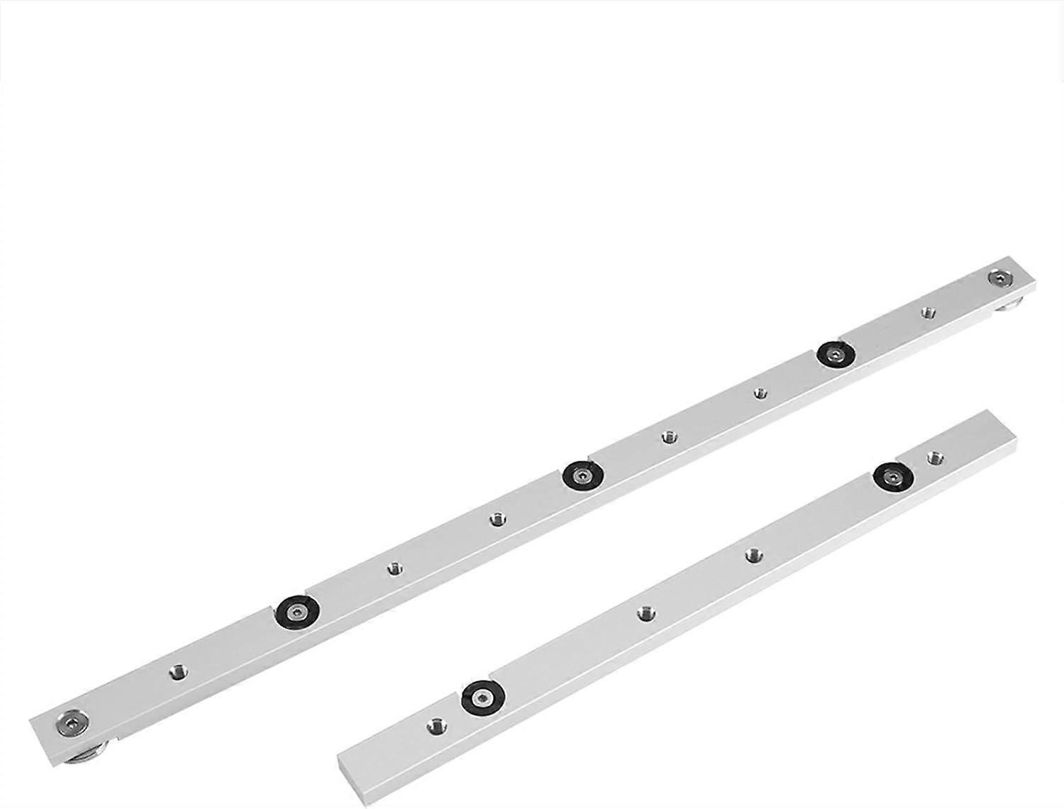 Miter Rod, Aluminum Alloy Miter Slider Miter Track Rail Universal Guide and Stop Track Guide Rail Slider Table Saw Spur Rod Woodworking Tool