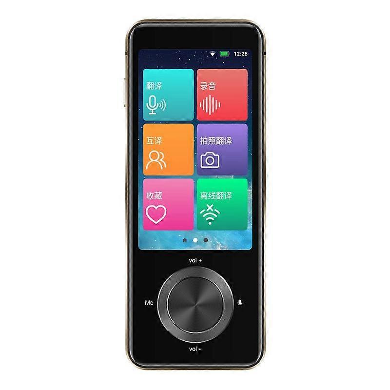 M9 Translator 107 Languages Wifi Translation Voice Input - Black