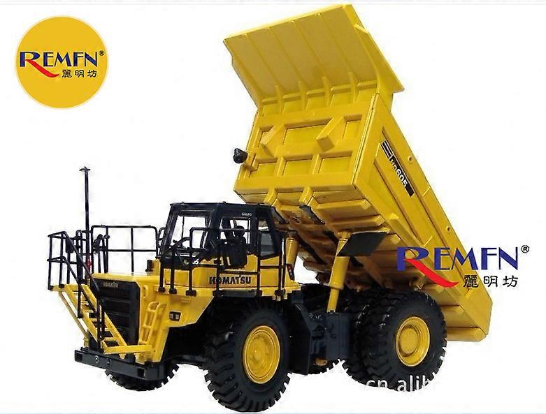 Produção a granel Uh Komatsu Hd605 Komatsu Mina Dump Truck Máquinas de Construção Modelo 1:50 8009