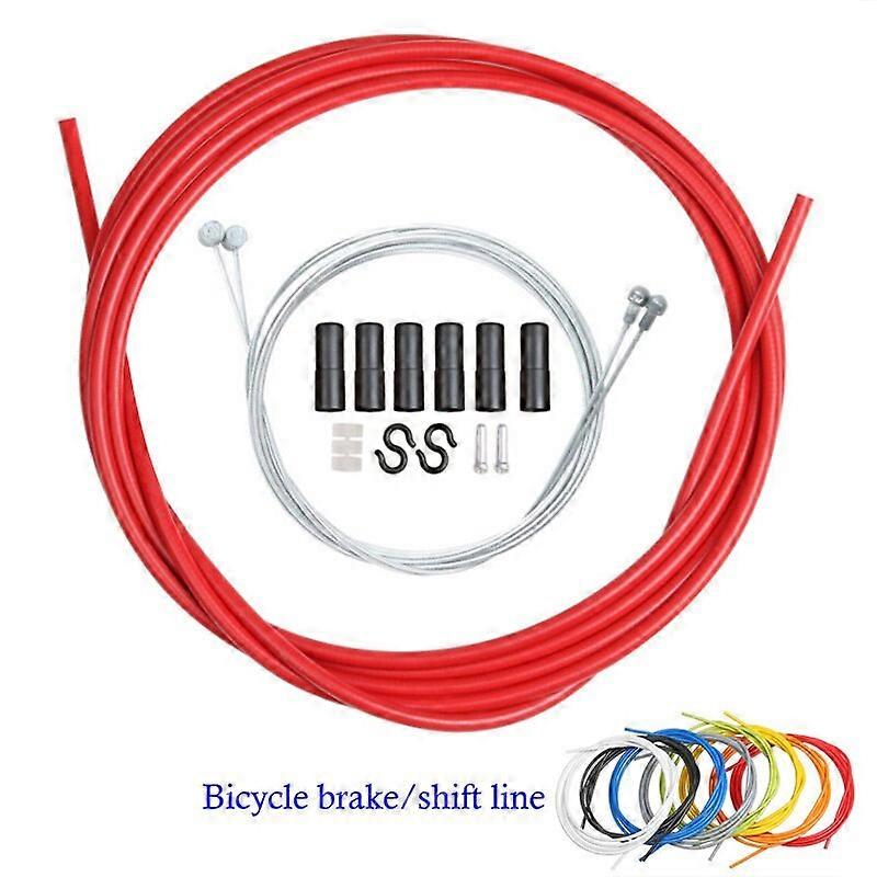 Bolany MTB אופני כביש העברת הילוכים כבל הילוך בלם צינור חוט בקרה קו צינור כבל סט בלם בית חוט פנימי