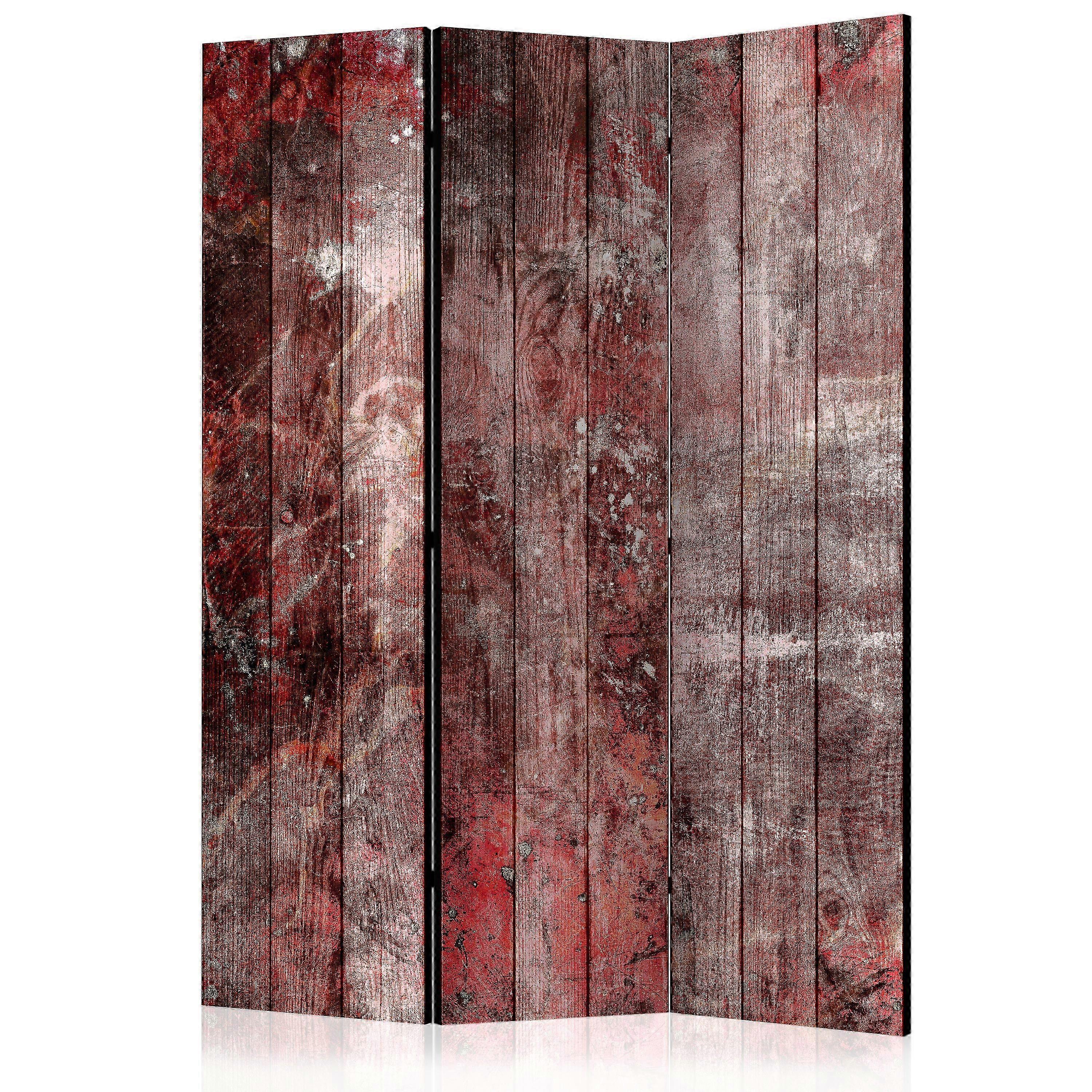 Raumteiler - Lila Holz