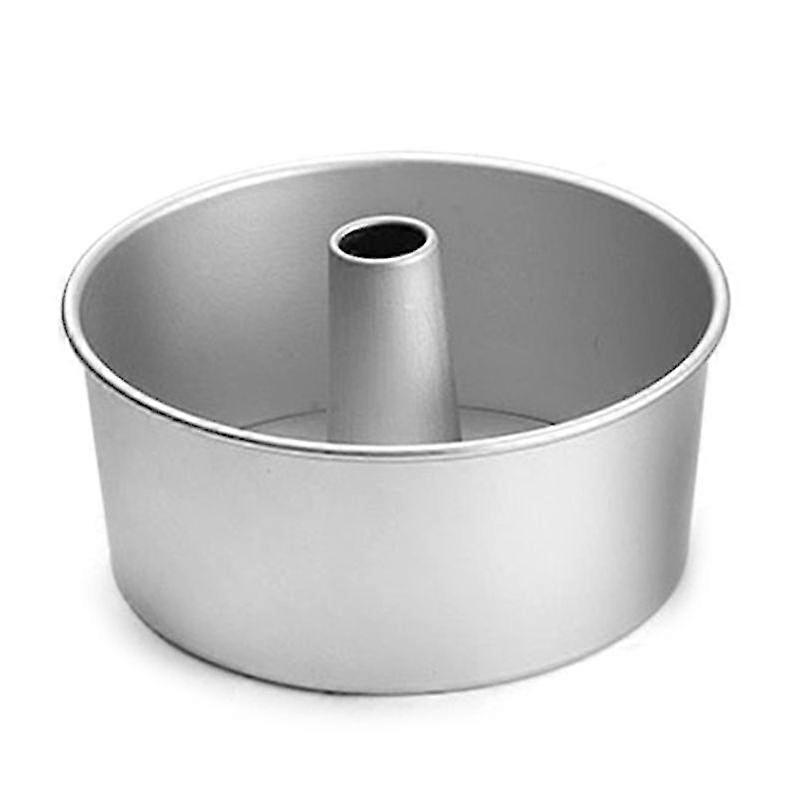 4 tum 6 tum aluminiumlegering rund chiffong kakform avtagbar botten ihålig skorsten kakform DIY bakning kakverktyg