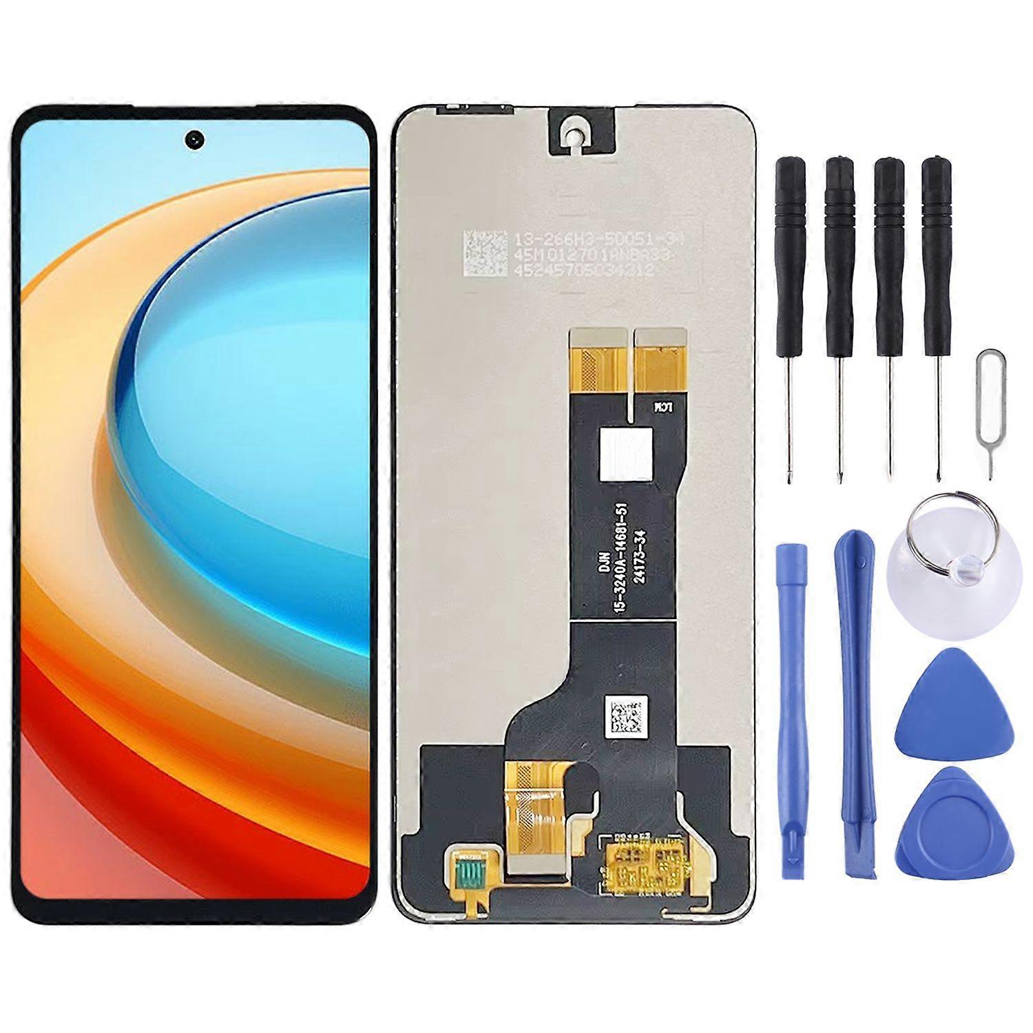 For ZTE Blade A75 5G 2357N LCD display complete unit without frame spare part