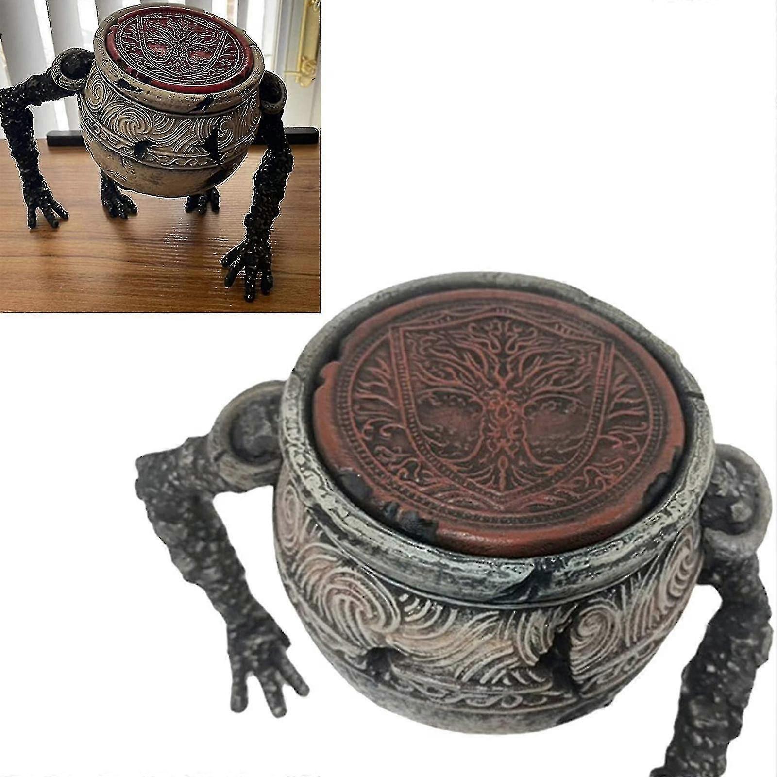 Elden Ring Pot Boy Statues With Built-in Color Changing Led Lights,merchandise Pot Boy Figures Table Lamp For Home Decor,game Fans Collection Boris