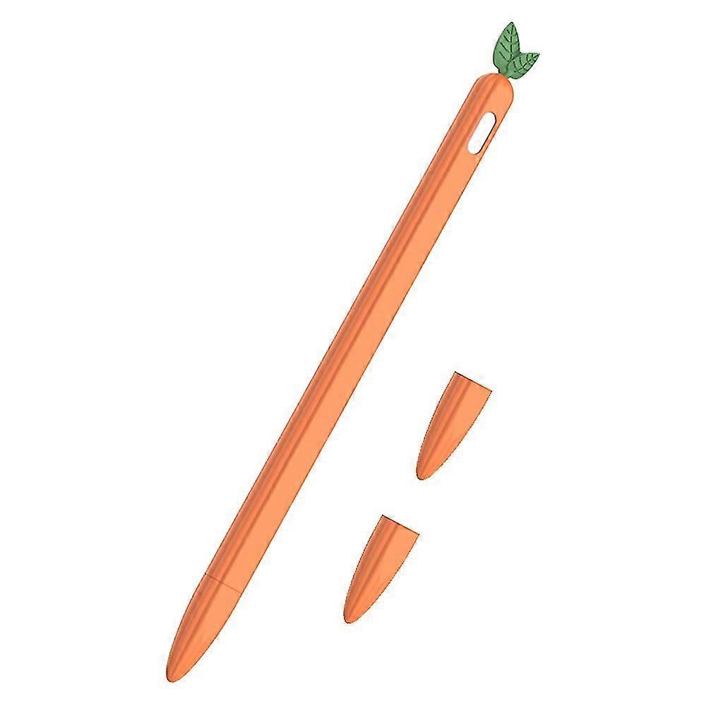 Case Sleeve Cute Fruit Design Silicone Soft Protective Cover Compatible WithPencil 2nd Gen