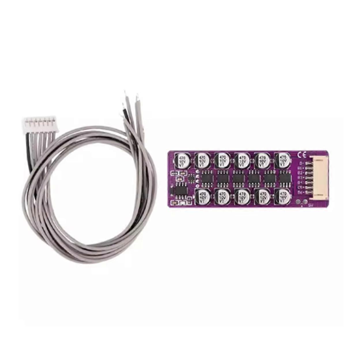 5S-6S Lithium Battery Active Equalizer Balancer Board High Current Capacitive Lithium Battery Balancer