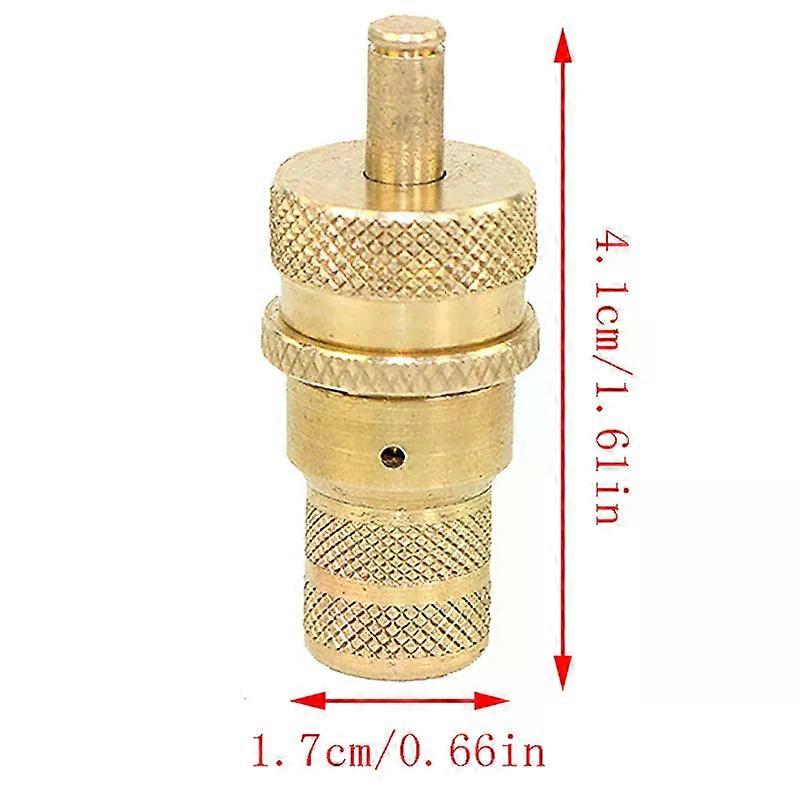 1Pc 4WD Universal Brass off the Road Automatic Tire Deflators Accessories Kit 6-30 PSI Adjustable bleeder Set
