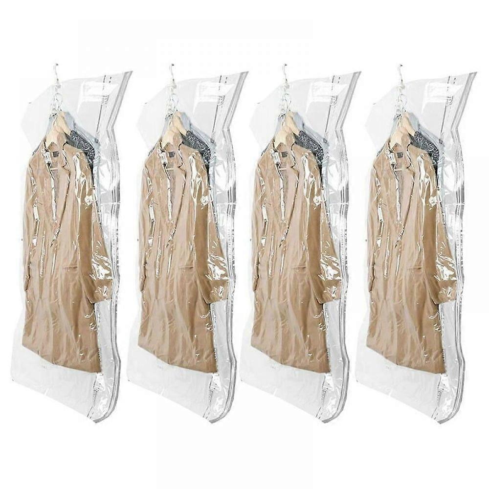 Vacuum Storage Bags, Hanging Clothes, Space Saving, Closet Organizer