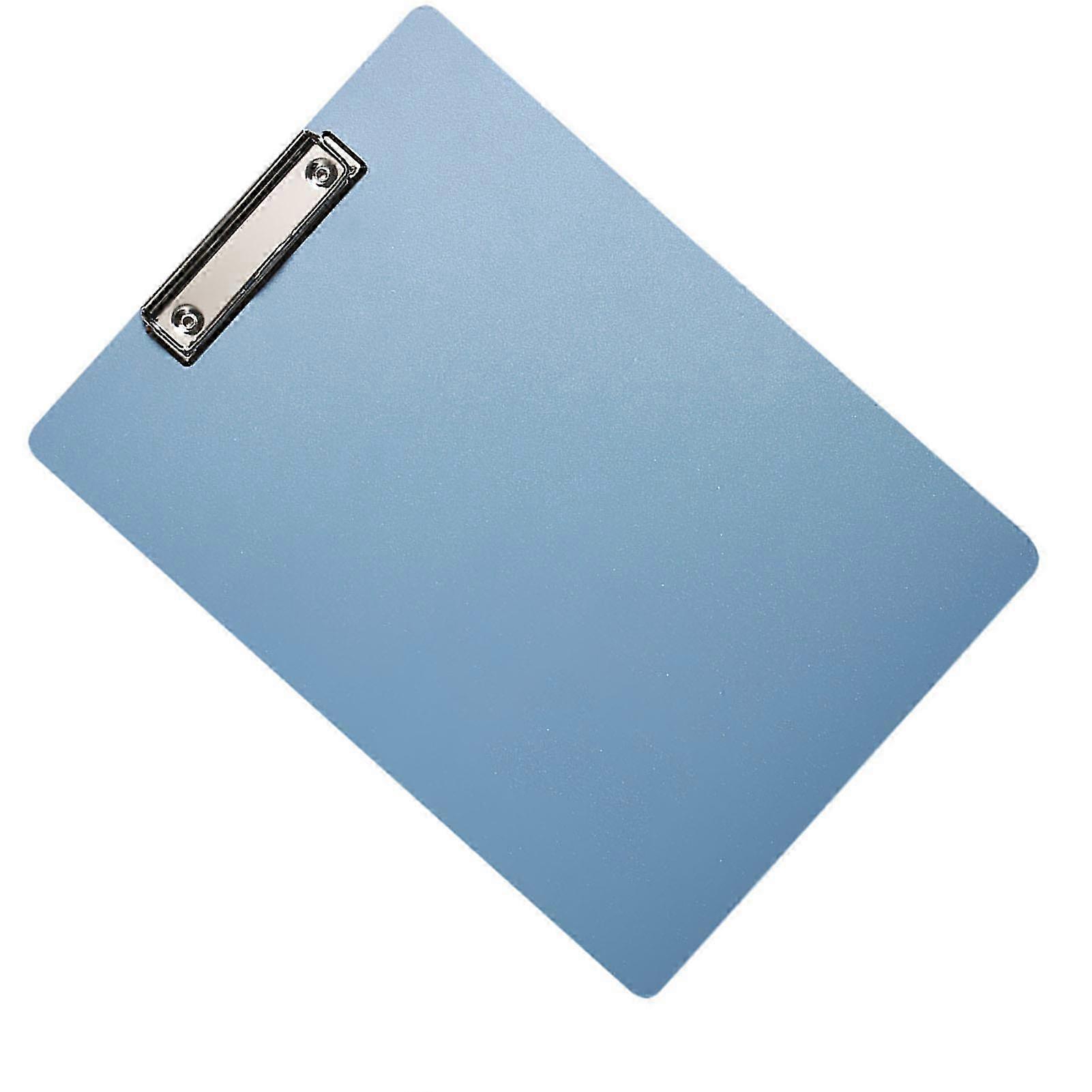 A4 Clipboard Thicken Plastic Clipboard Folder Vertical Clips Document Clipboard for Home School Office f26