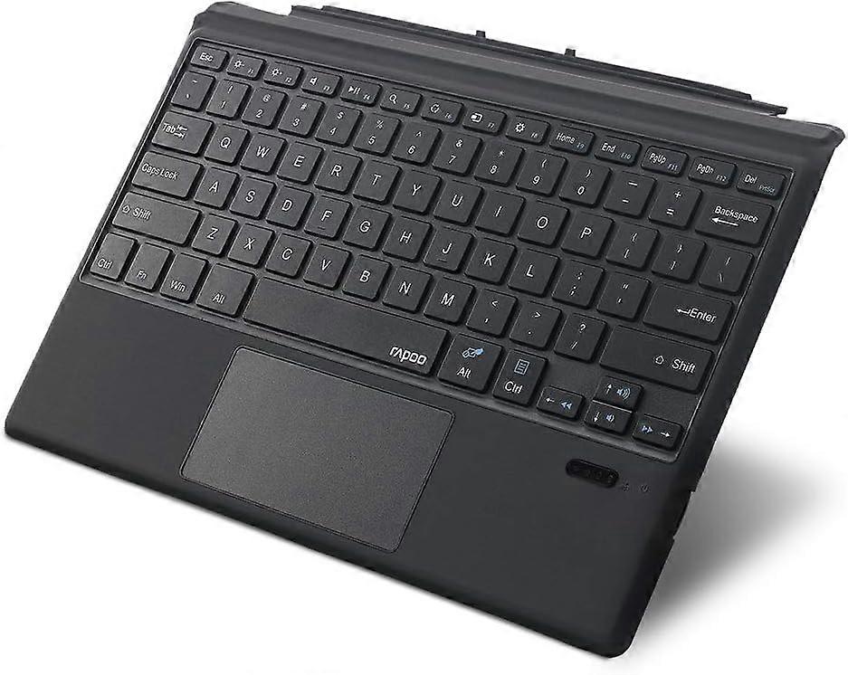 Surface Pro Detachable Wireless Bluetooth Keyboard, Ultra-Slim Design with Sensitive Touchpad for Microsoft Surface Pro Series